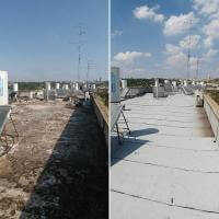 חברת "רפאל קבלן לעבודות איטום" מבצעת איטום גג בירושלים באמצעות יריעות